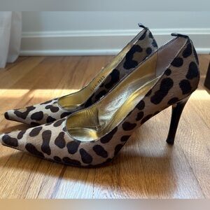 Dolce & Gabbana Leopard Stiletto Heels